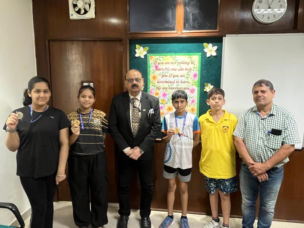 जयश्री पेरीवाल ग्लोबल स्कूल में आयोजित स्पोर्ट्स फेस्ट में इंटर स्कूल स्क्वैश&nbsp;चैम्पियनशिप