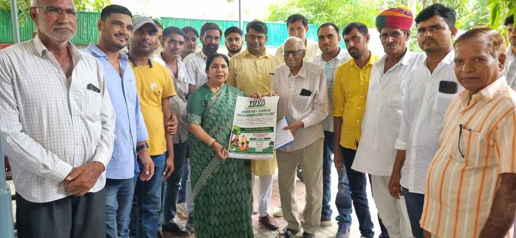 ग्रीन इंडिया के लिए सतत विकास कथावाचन’ पोस्टर का भव्य&nbsp;विमोचन