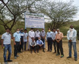 Plantation in Manpura Machedi village