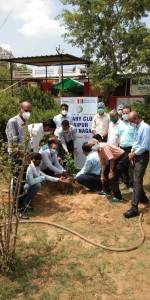 Plantation in Manpura Machedi village