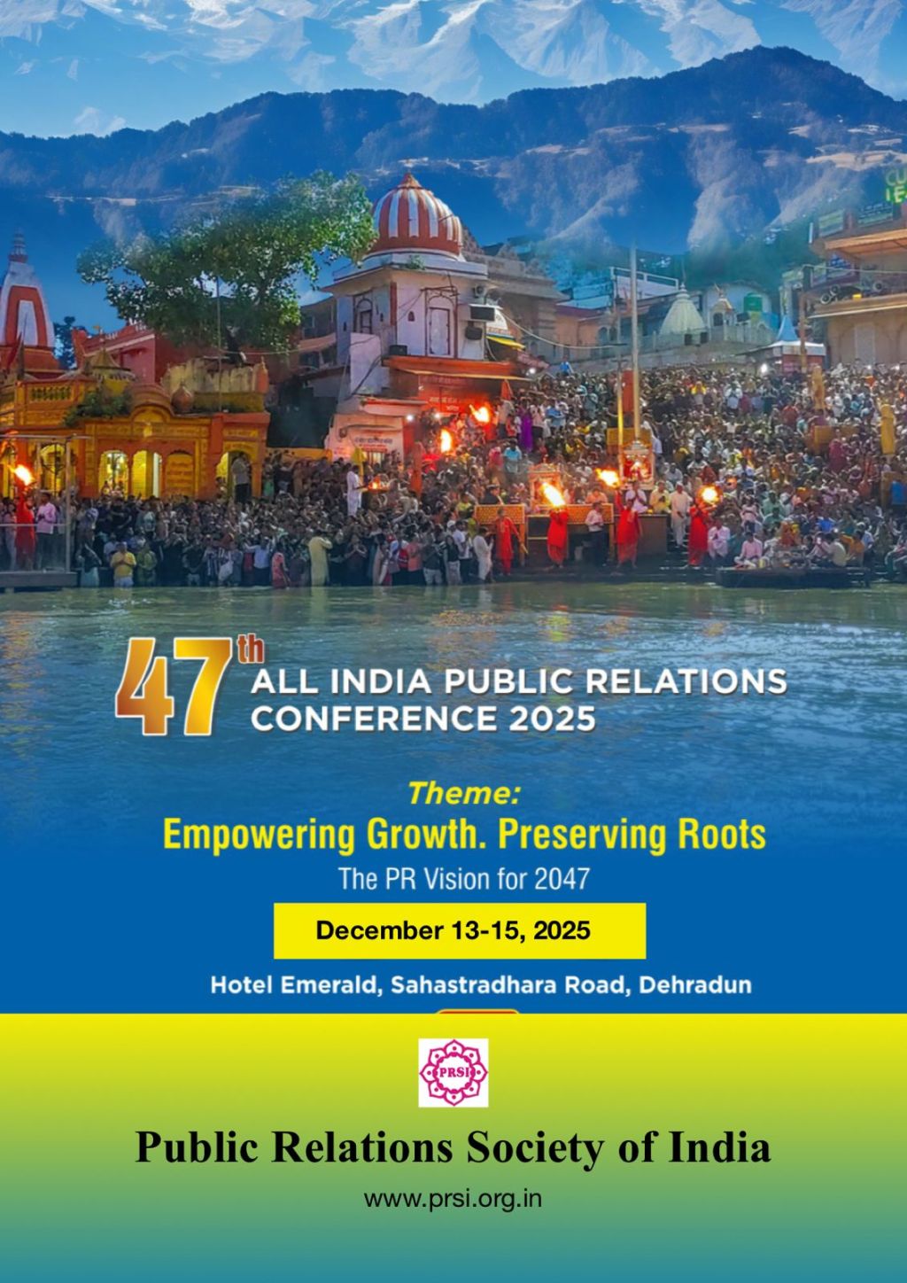 देहरादून में होगा 47 वीं ऑल इंडिया पब्लिक रिलेशंस कॉन्फ्रेंस का&nbsp;आयोजन