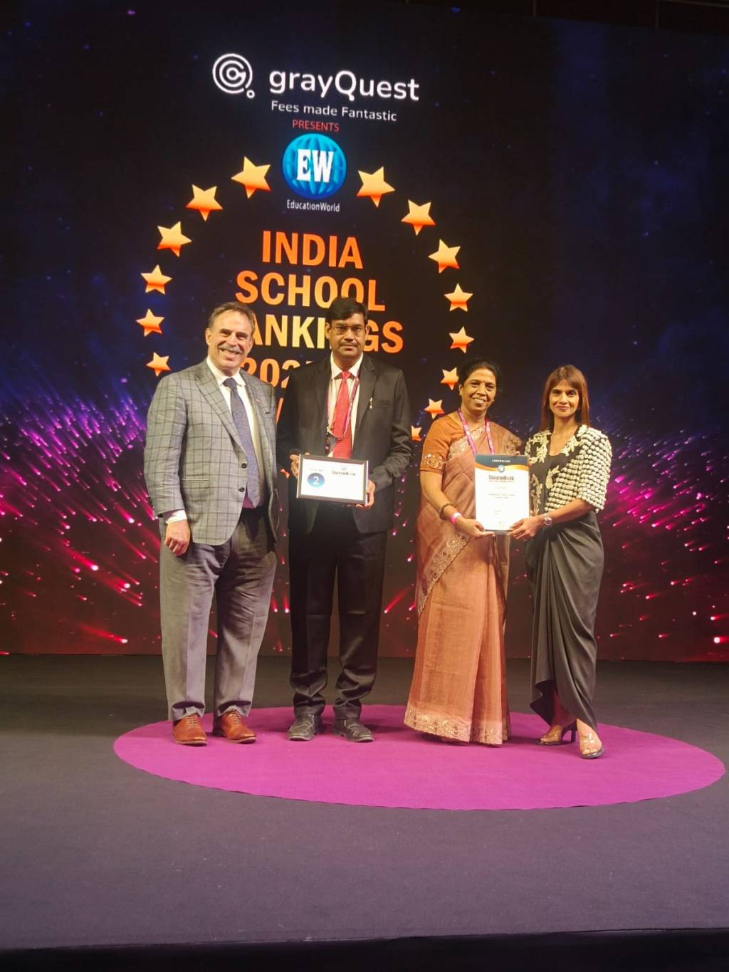 एमपीएस जवाहरनगर को मिला राजस्थान में द्वितीय स्थान का&nbsp;खिताब